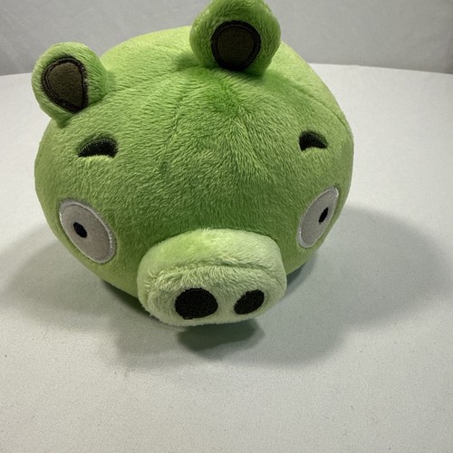 Angry birds pig green white - birds,