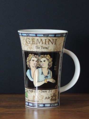 Gemini zodiac mug dunoon - zodiac,