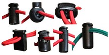 CORD LOCKS SPRING TOGGLES for 2-6mm elastic shock/bungee cord, single/twin hole