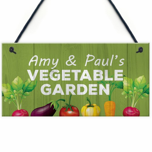 Vegetable garden personalised - vegetable,