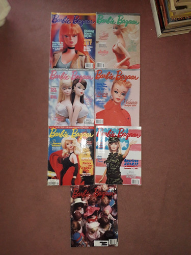 Barbie bazzar magazines - bazzar, books