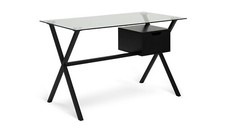 Habitat Dria 1 Drawer Desk - Black