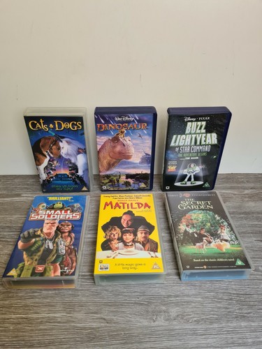 Children vhs video cassette - video,