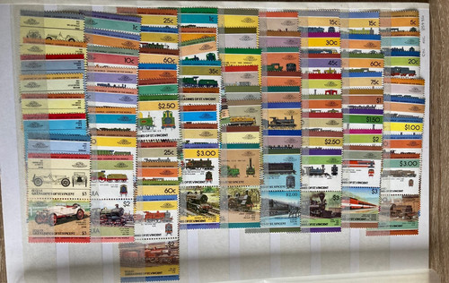 Stamps trains - stamps,