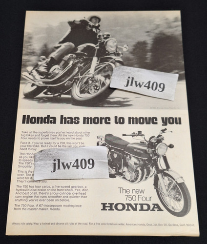 Vintage 1970 honda cb750 four - honda,