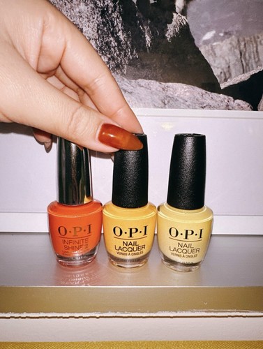 Opi nail polish 3 bottles - opi,