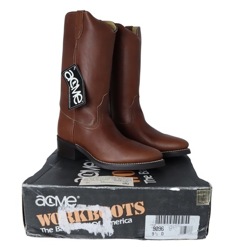 Vintage acme wellington brown - wellington,