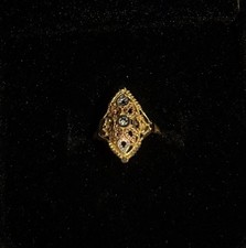 22K Gold Baby Girl Ring