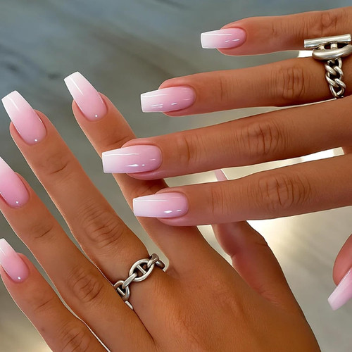 Pcs ombre french tip - pcs, press