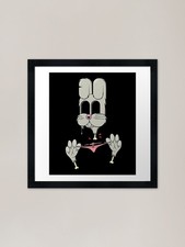 Rabbit Framed Art Print Framed