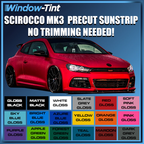 Pre cut sunstrip - sunstrip, vw