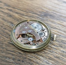 Accurist 21 Jewels Watch Movement, Ticking, For Parts or Project (U140)