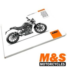 KTM 125 200 DUKE Owner's Manual 2015 | Genuine KTM Part 3213278EN