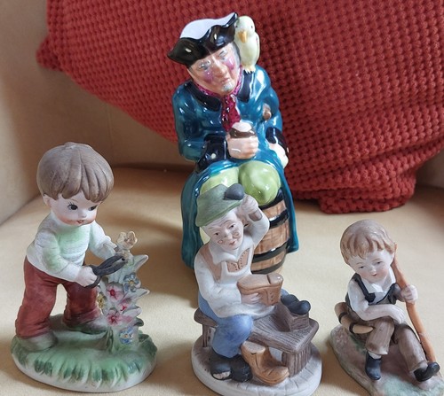 Vintage ornamental figures - vintage,