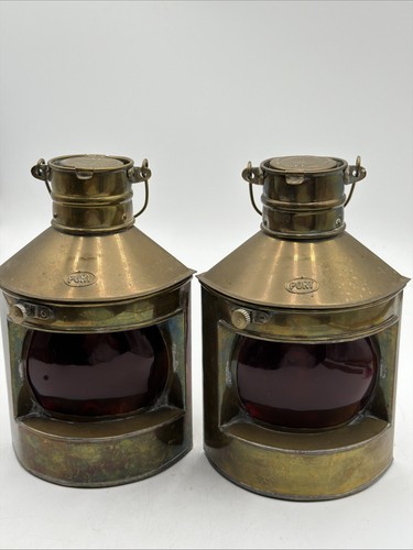 Vintage port lanterns antique - port,