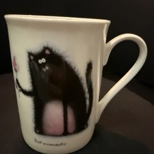 Portmeirion Mug Rob Scotton Splat The Cat 'Just a romantic Bone China