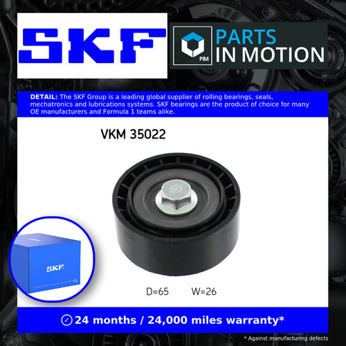 Aux belt idler pulley fits - aux,