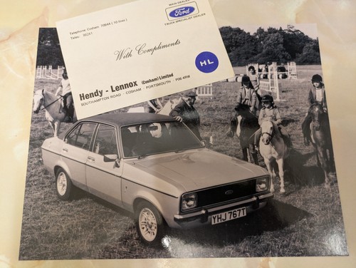 Mk2 ford escort 1600 ghia - ford,