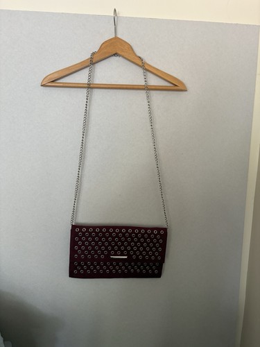 Dorothy perkins burgundy faux - perkins,