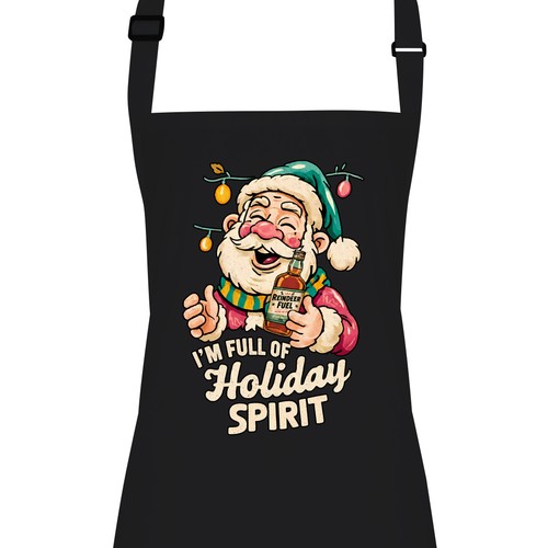 Santa christmas apron adult - christmas,