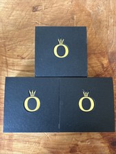 3x Genuine Pandora Black & Gold Bracelet Necklace Gift Box - Limited Edition.