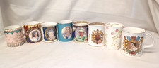 A Collection Of  Commemorative Royal Mugs 2000-2010 x8