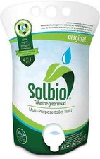 Solbio Organic 100% Natural Toilet Fluid Waste & Flush 1.6L x 40 Doses Caravan