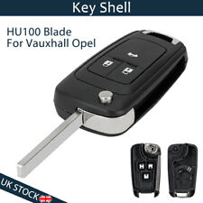 For Vauxhall Opel Astra GTC Insignia Zafira B Flip Key Fob Case Blade 3 Buttons