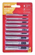 9Pc Hollow Punch Set 2.5-10Mm