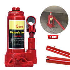 5 Ton Tonne Heavy Duty Hydraulic Bottle Jack Lifting Ram Car Van Caravan 5000Kg