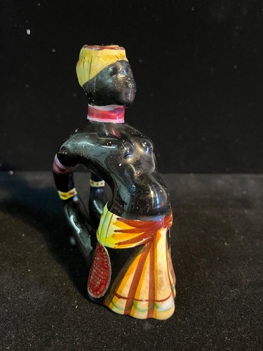Vintage ceramic italian bottle - vintage,