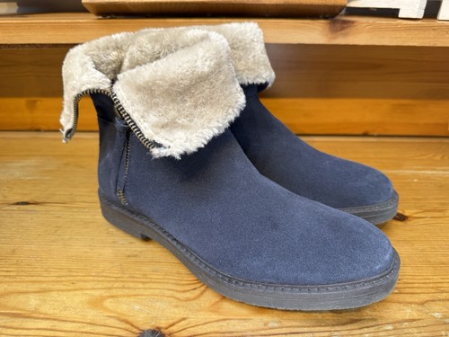 Crew company ladies blue suede - ladies,