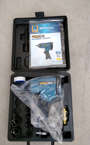 Workzone air impact - workzone, 1/2"