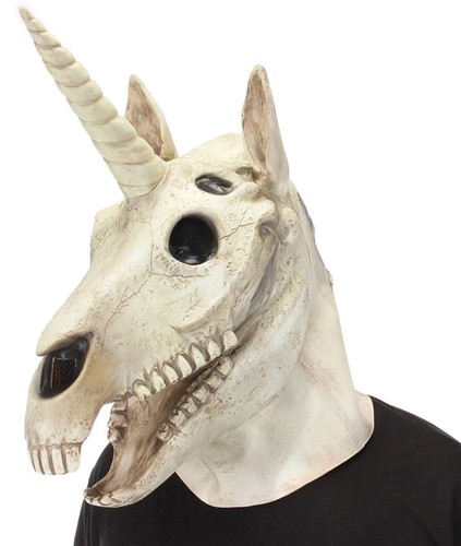 Unicorn skull mouth - unicorn,