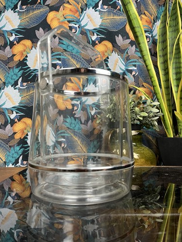 Vintage lucite ice bucket - lucite,