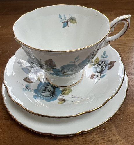 Paragon blue mist cup saucer - paragon,