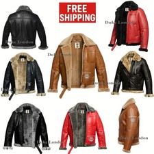 Mens B3 Raf Real Sheep Skin