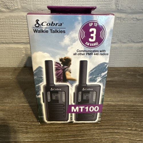 Cobra mt100 walkie talkie - cobra,
