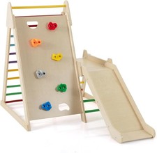 3 in 1 Wooden Indoor Climbing