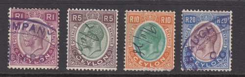Ceylon nov 1927 issue - 1927, r1