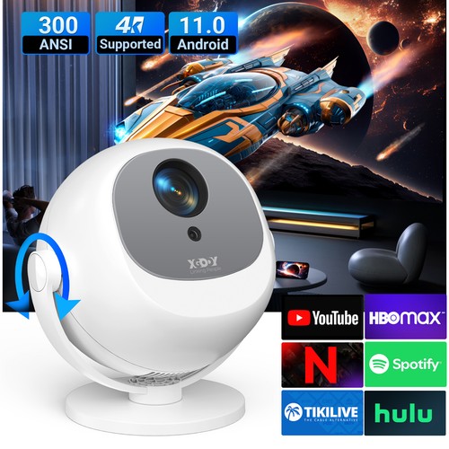 Xgody smart projector - 5g,