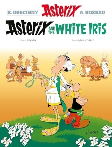 Asterix and the white iris - white,