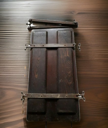 Antique large wooden trouser - antique,