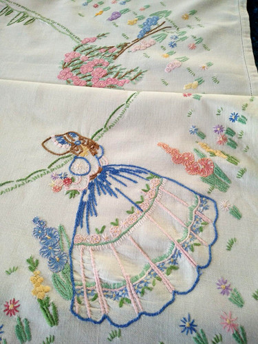 Stunning blue crinoline - blue,