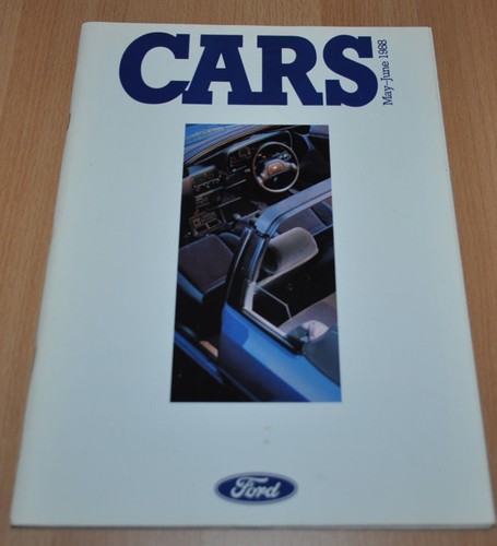 Ford cars range 1988 - ford,