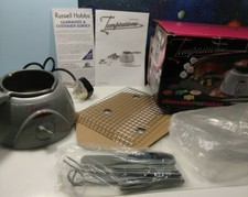 CHOCOLATE TREAT MAKER RUSSELL HOBBS TEMPTATIONS LOLLIE/SHAPE MOLDS DIPPING