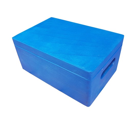 Wooden box four - box, hand