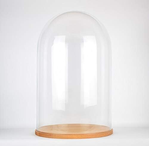 Large glass dome cover - large,