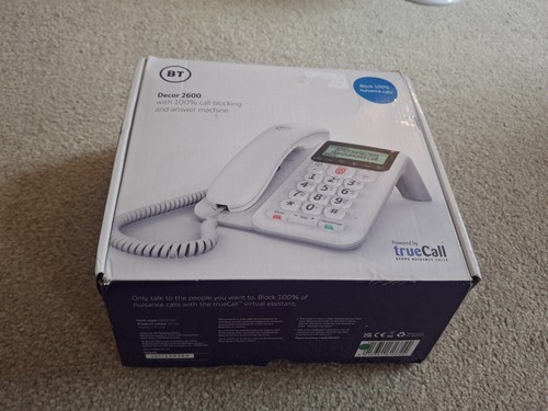 Decor 2600 corded telephone - bt,