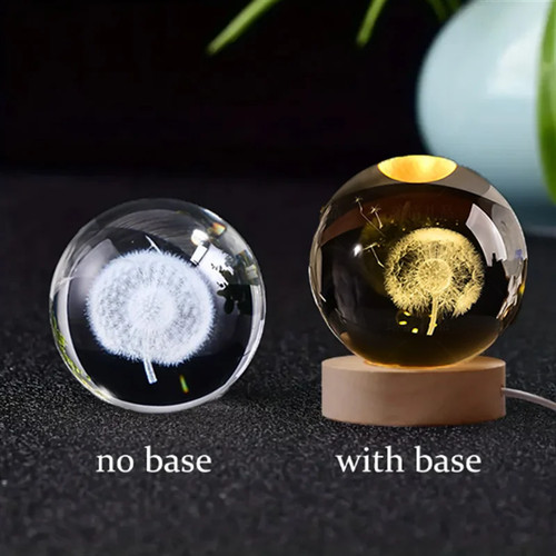 Crystal solar system night - system,